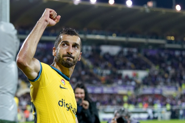 國米中場(chǎng)姆希塔良：奪冠見證歷史創(chuàng)造的重要一刻